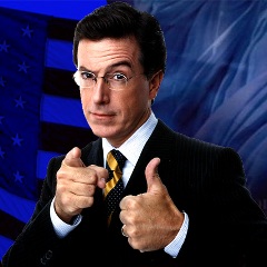 Qui ne voudrait côté Stephen Colbert avec?
