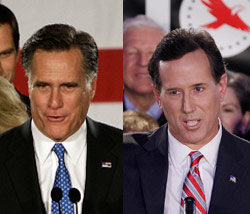 Mitt Romney et Rick Santorum sur l’immigration